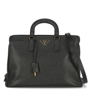 PRADA SAFFIANO LUXO SATCHEL BAG